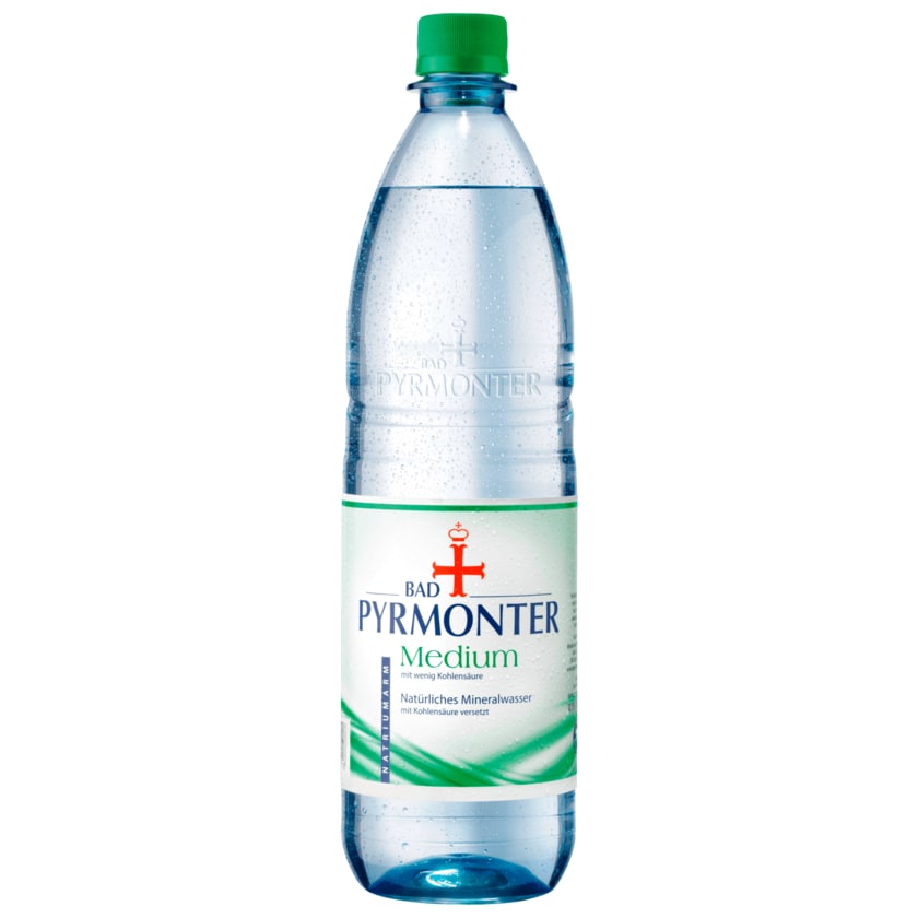 Pyrmonter Mineralwasser Medium 1l